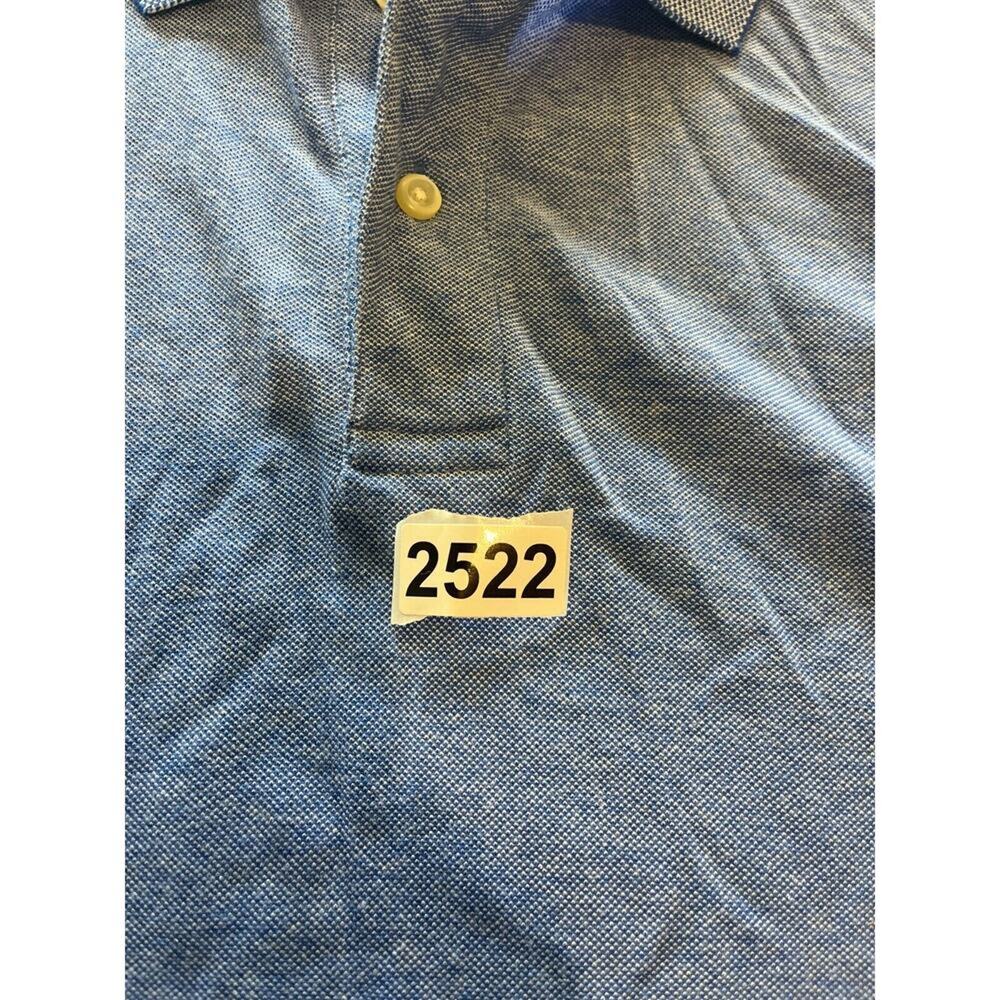 Men's Chaps Size 4XB 4TG Baby Blue Polo Short Sleeve‎ Shirt - Picture 6 of 6